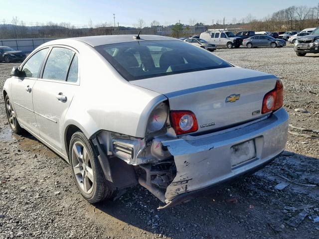 1G1ZA5EU2BF135695 - 2011 CHEVROLET MALIBU LS SILVER photo 3