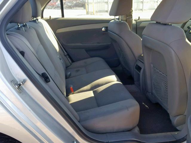 1G1ZA5EU2BF135695 - 2011 CHEVROLET MALIBU LS SILVER photo 6