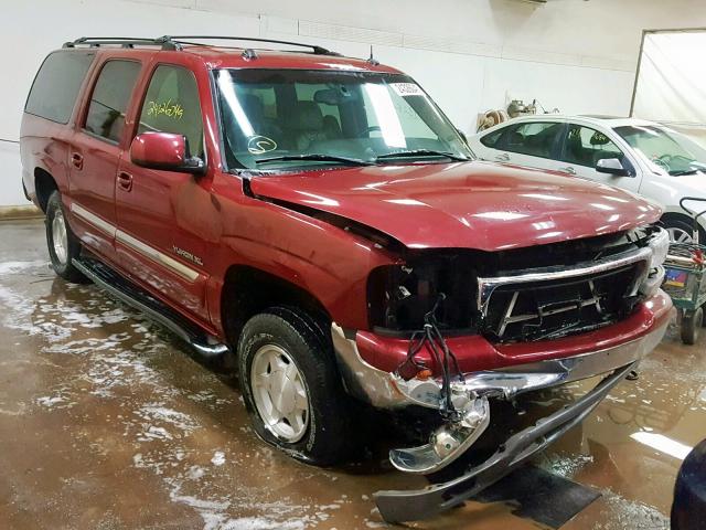 1GKFK16Z24J201547 - 2004 GMC YUKON XL K MAROON photo 1