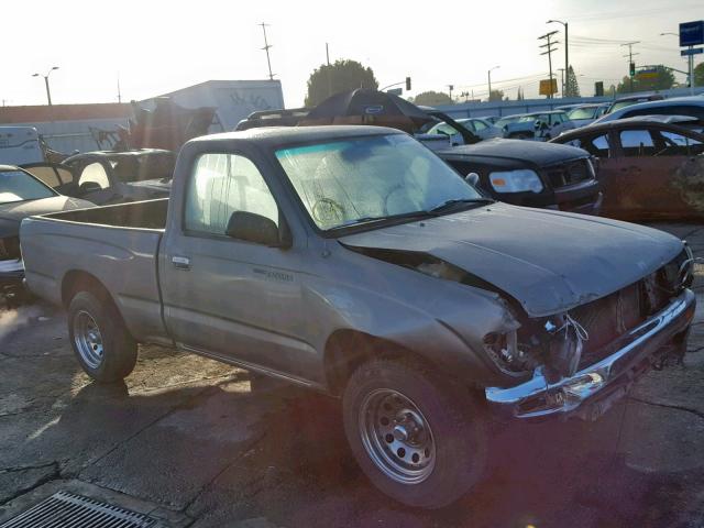 4TANL42N9TZ114636 - 1996 TOYOTA TACOMA GRAY photo 1