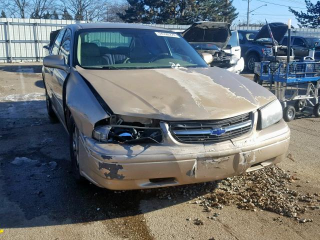 2G1WF52E749438209 - 2004 CHEVROLET IMPALA GOLD photo 1