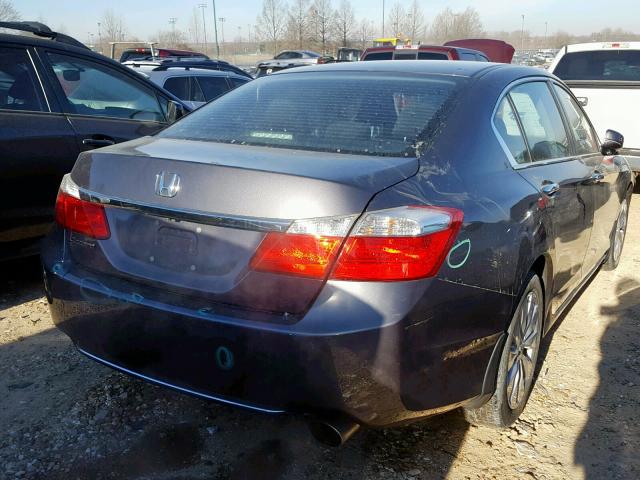 1HGCR2F75EA154175 - 2014 HONDA ACCORD EX GRAY photo 4