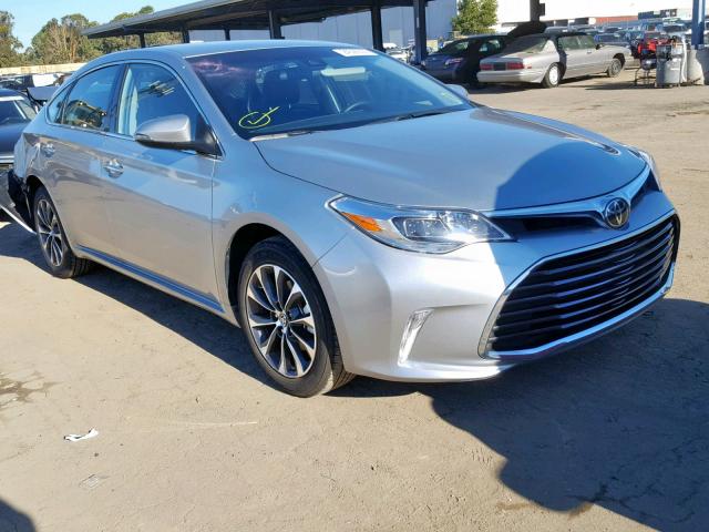 4T1BK1EB0JU284559 - 2018 TOYOTA AVALON XLE SILVER photo 1