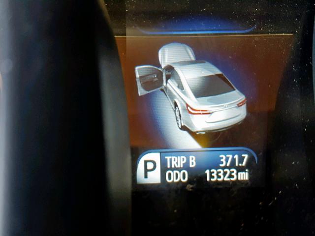 4T1BK1EB0JU284559 - 2018 TOYOTA AVALON XLE SILVER photo 8