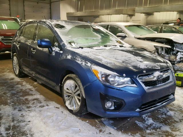 JF1GPAH6XD2878818 - 2013 SUBARU IMPREZA LI BLUE photo 1