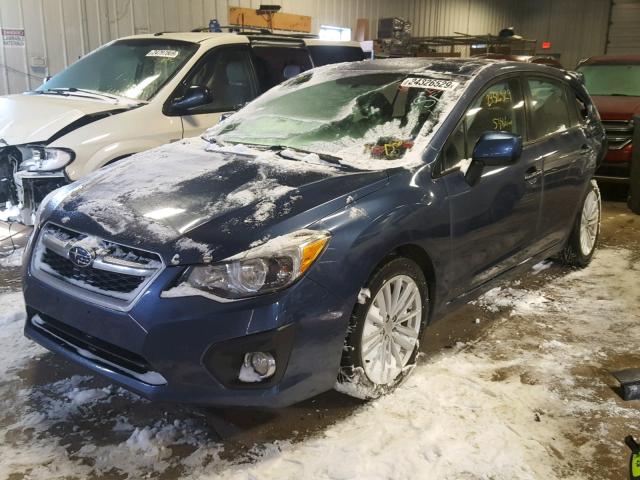 JF1GPAH6XD2878818 - 2013 SUBARU IMPREZA LI BLUE photo 2