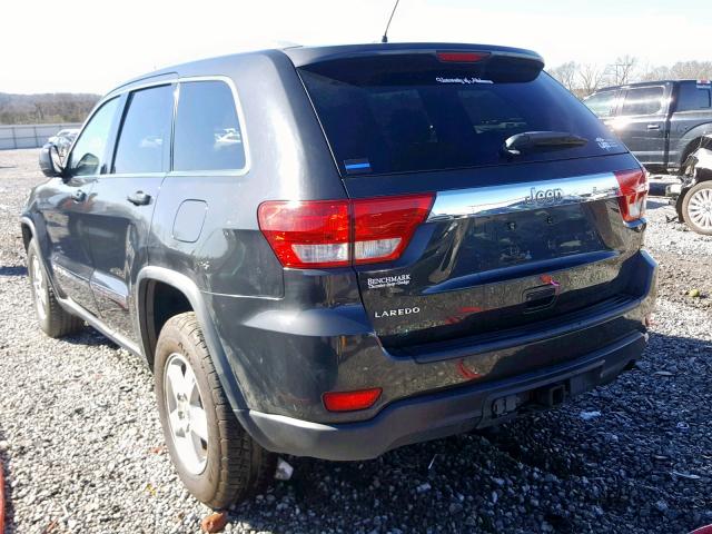 1J4RS4GG6BC557342 - 2011 JEEP GRAND CHER GRAY photo 3