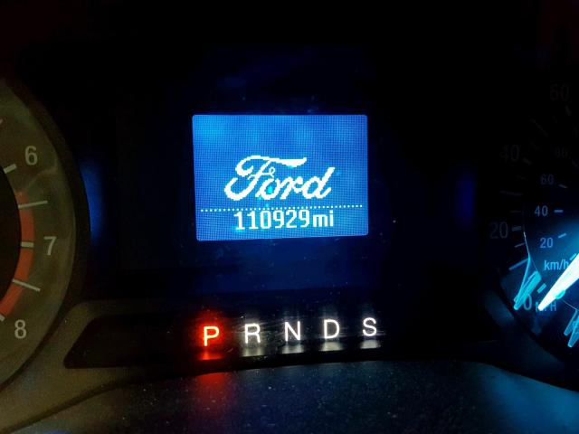 1FA6P0G78E5351229 - 2014 FORD FUSION S BLUE photo 8