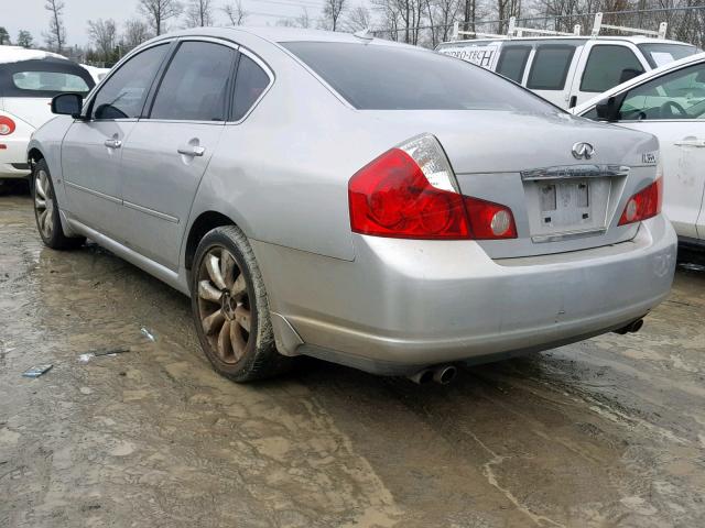 JNKAY01F67M455520 - 2007 INFINITI M35 BASE SILVER photo 3