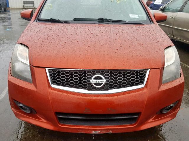 3N1AB6AP8AL712051 - 2010 NISSAN SENTRA 2.0 RED photo 7