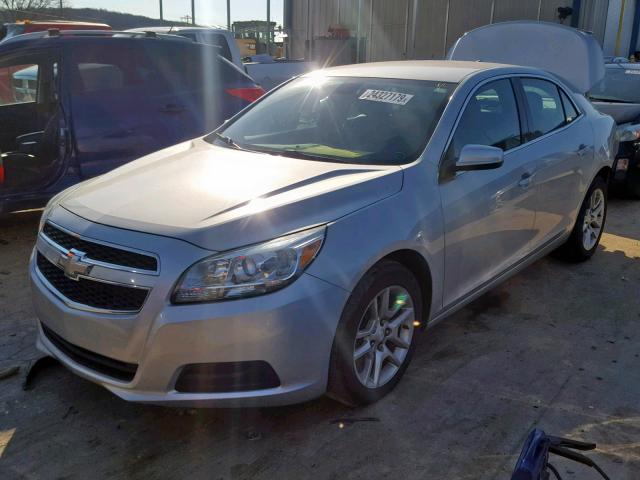 1G11D5SR2DF264432 - 2013 CHEVROLET MALIBU 1LT 银色 照片 2