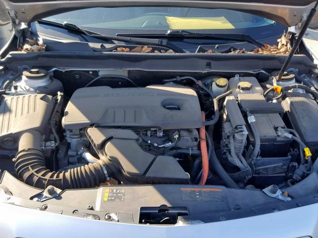 1G11D5SR2DF264432 - 2013 CHEVROLET MALIBU 1LT 银色 照片 7