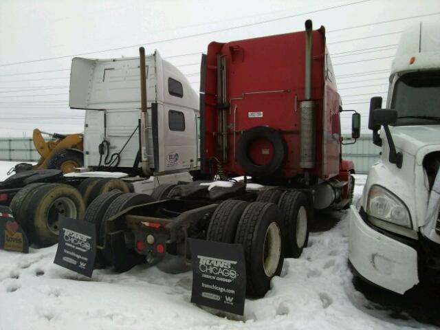 1FUJBBCK37LV78912 - 2007 FREIGHTLINER CONVENTION RED photo 4