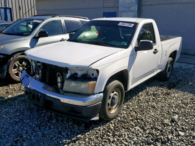 1GCCS148268234986 - 2006 CHEVROLET COLORADO WHITE photo 2