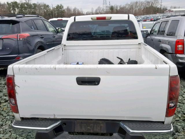 1GCCS148268234986 - 2006 CHEVROLET COLORADO WHITE photo 6