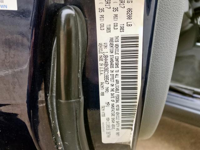 1J8HH48N36C199547 - 2006 JEEP COMMANDER BLUE photo 10