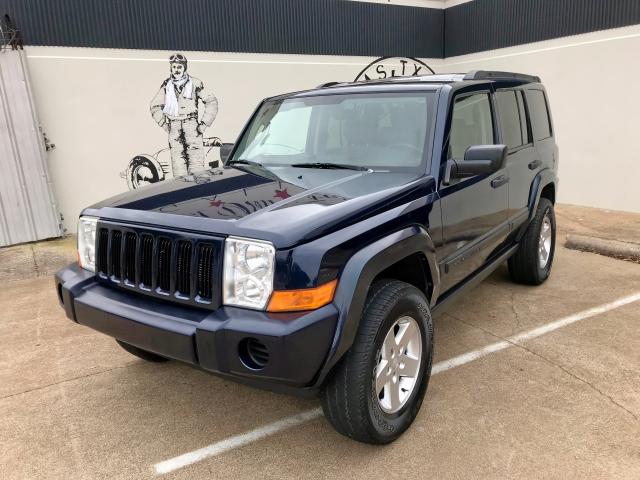 1J8HH48N36C199547 - 2006 JEEP COMMANDER BLUE photo 2