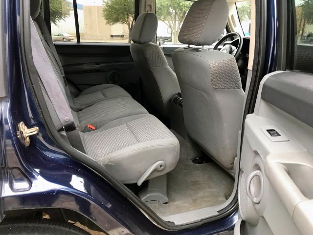 1J8HH48N36C199547 - 2006 JEEP COMMANDER BLUE photo 6