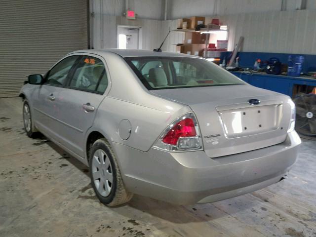 3FAHP06Z19R171220 - 2009 FORD FUSION S SILVER photo 3