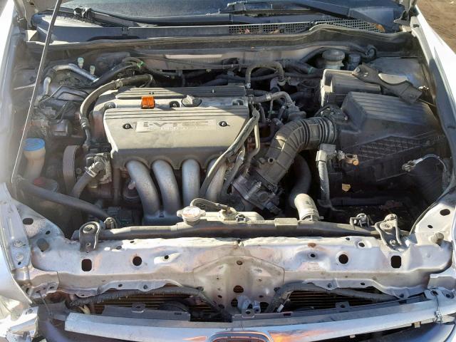 1HGCM551X7A020830 - 2007 HONDA ACCORD VAL SILVER photo 7