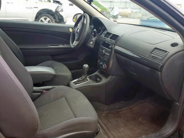 1G2AS18H897134343 - 2009 PONTIAC G5 BLACK photo 5
