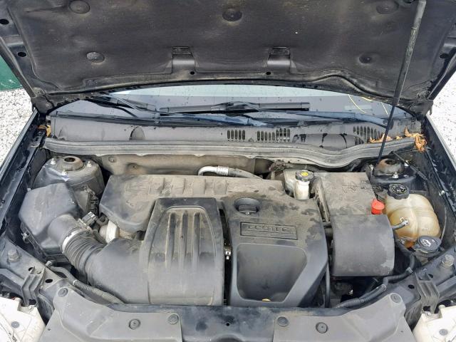 1G2AS18H897134343 - 2009 PONTIAC G5 BLACK photo 7