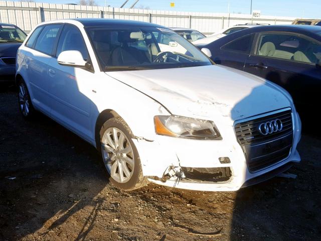 WAUKF78P49A082028 - 2009 AUDI A3 2.0T QU WHITE photo 1