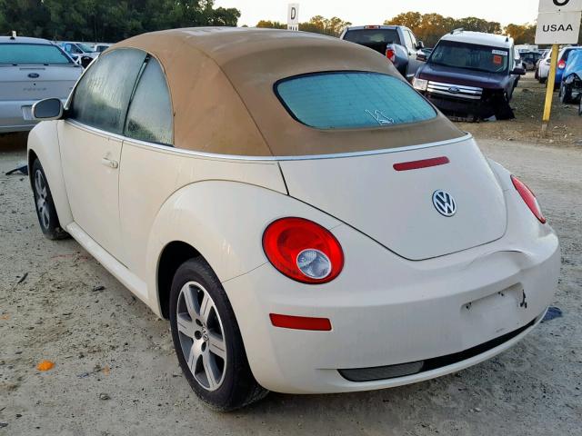 3VWRF31YX6M306833 - 2006 VOLKSWAGEN NEW BEETLE Bej foto 3
