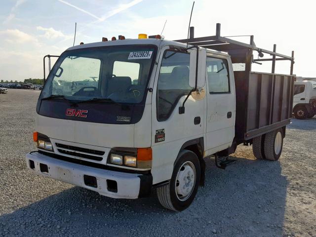 J8DE5J14927901312 - 2002 GMC 5500 W5504 WHITE photo 2