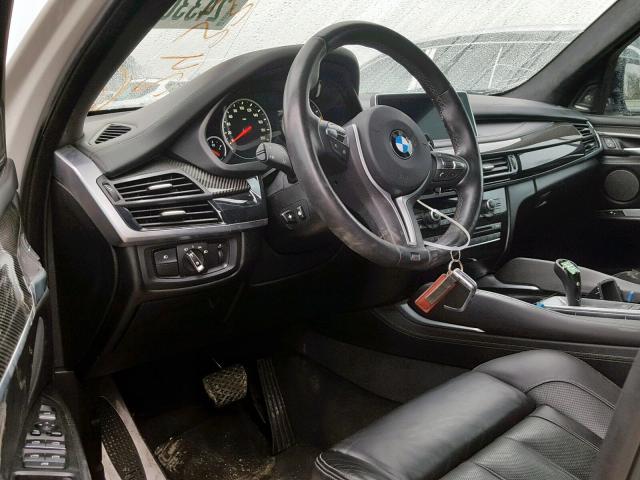 5YMKT6C57G0R77924 - 2016 BMW X5 M WHITE photo 9