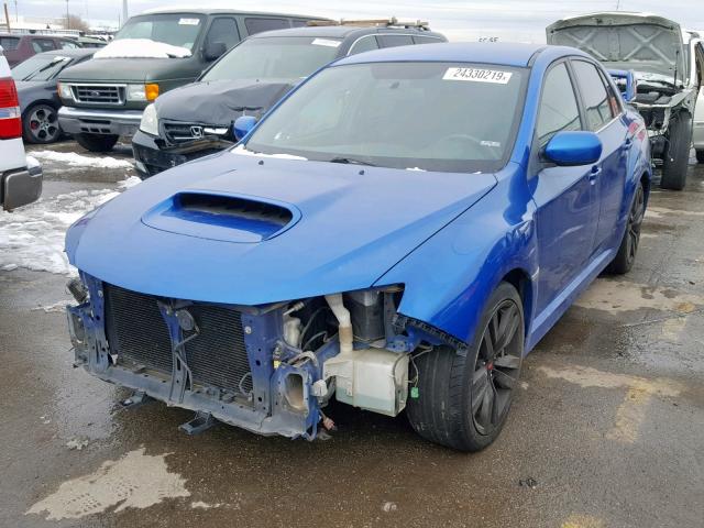 JF1GV8J66DL011709 - 2013 SUBARU IMPREZA WR BLUE photo 2