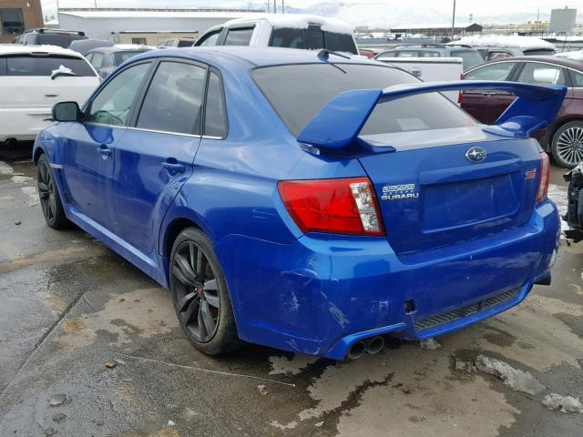 JF1GV8J66DL011709 - 2013 SUBARU IMPREZA WR BLUE photo 3