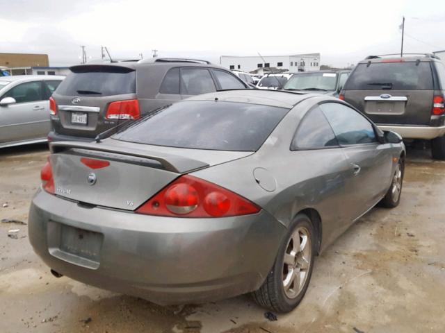 1ZWHT61LXX5659330 - 1999 MERCURY COUGAR V6 GRAY photo 4