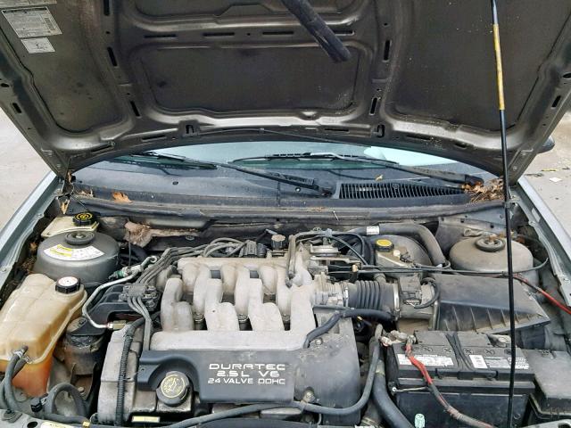 1ZWHT61LXX5659330 - 1999 MERCURY COUGAR V6 GRAY photo 7