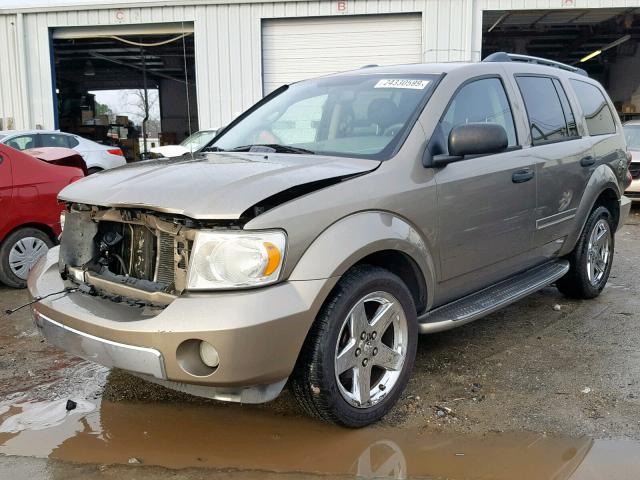 1D8HD58P37F573912 - 2007 DODGE DURANGO LI GRAY photo 2