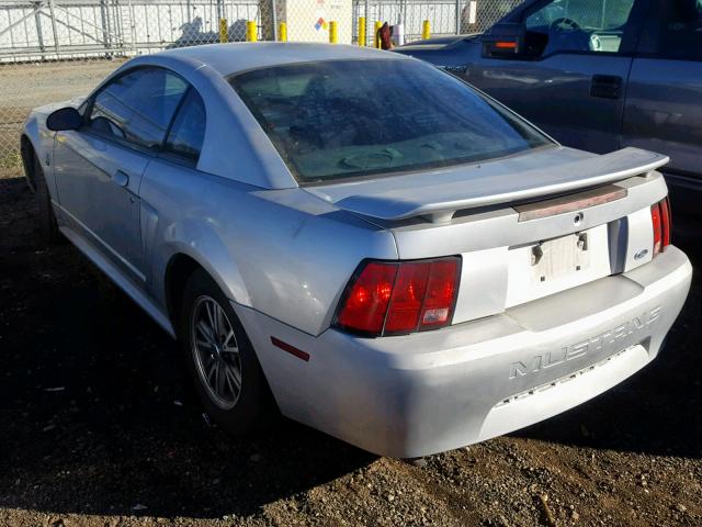1FAFP40494F126060 - 2004 FORD MUSTANG SILVER photo 3