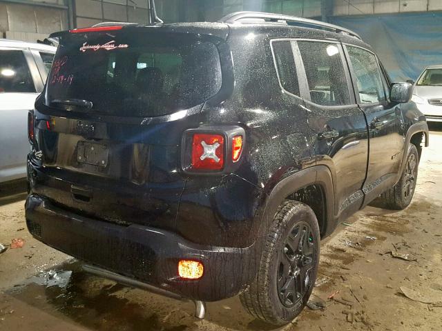 ZACCJBAB1JPH84335 - 2018 JEEP RENEGADE S BLACK photo 4