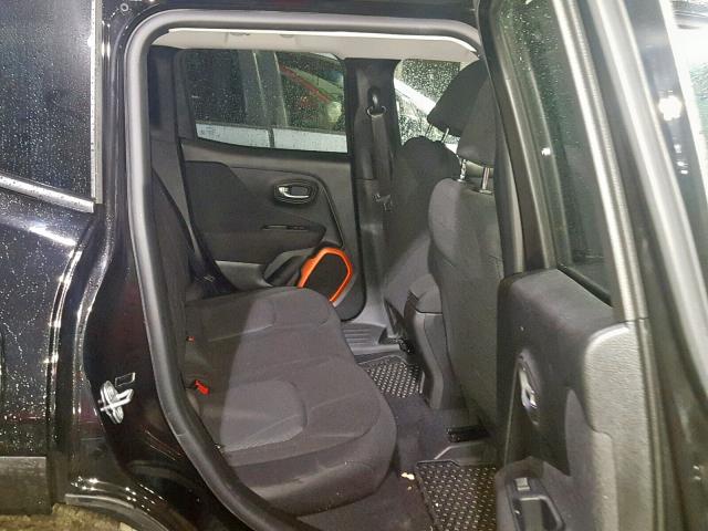 ZACCJBAB1JPH84335 - 2018 JEEP RENEGADE S BLACK photo 6