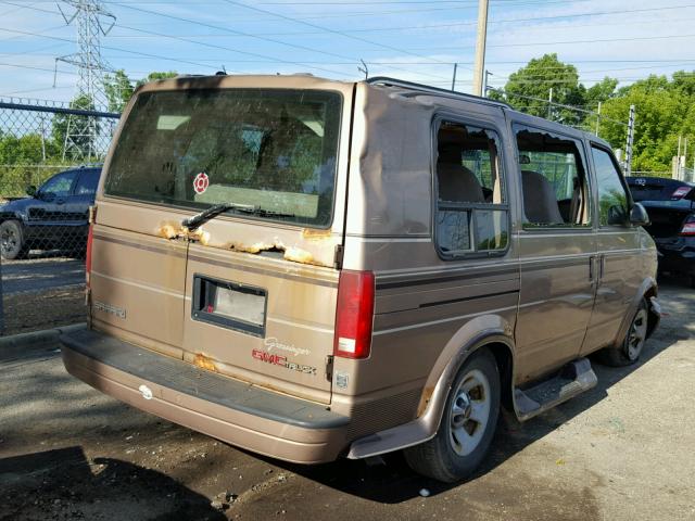 1GDDM19W0VB502002 - 1997 GMC SAFARI XT BROWN photo 4