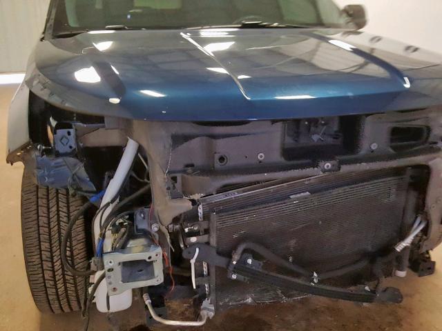 1FM5K8AR0HGB33285 - 2017 FORD EXPLORER P BLUE photo 9