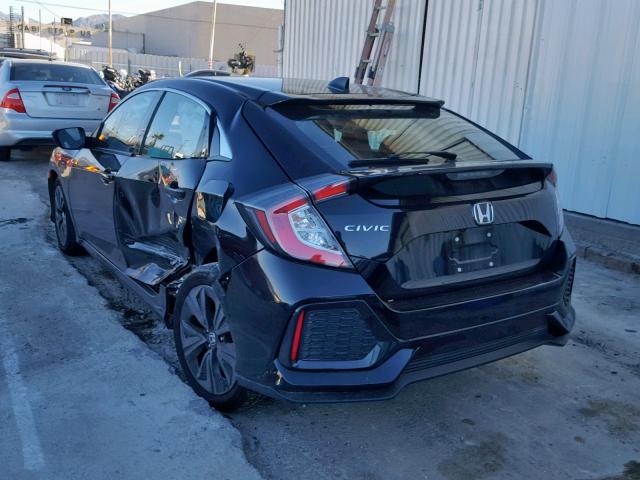 SHHFK7H73HU426470 - 2017 HONDA CIVIC EXL BLACK photo 3