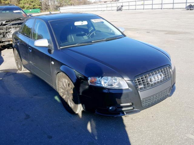 WAUAF78E58A166691 - 2008 AUDI A4 2.0T BLACK photo 1