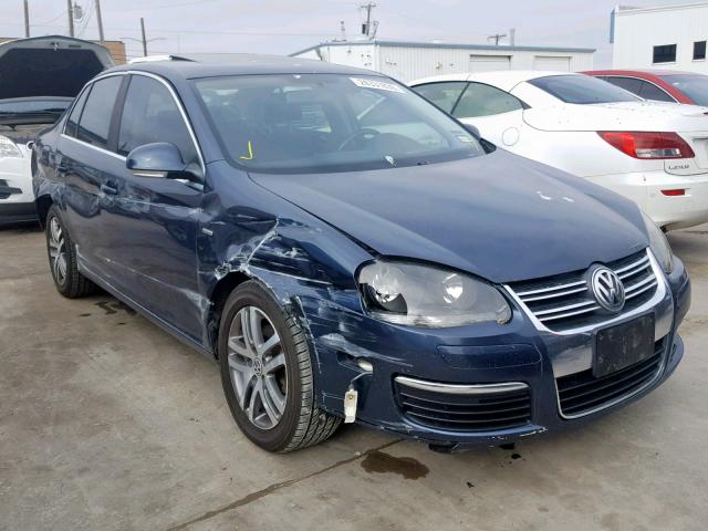 3VWCT81KX6M851566 - 2006 VOLKSWAGEN JETTA TDI BLUE photo 1