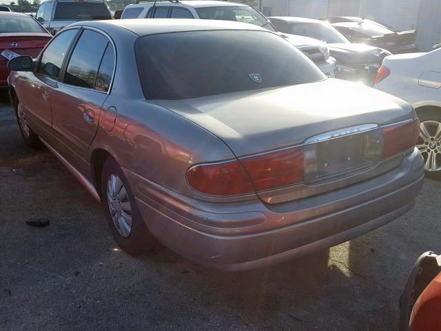 1G4HP52K13U195156 - 2003 BUICK LESABRE CU TAN photo 3