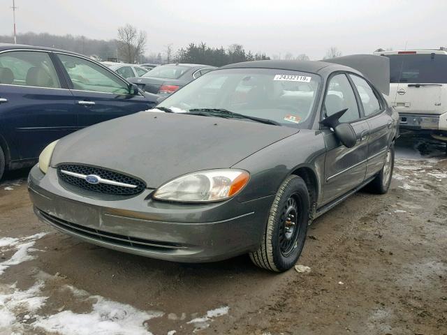 1FAFP55U62A231616 - 2002 FORD TAURUS SES GRAY photo 2