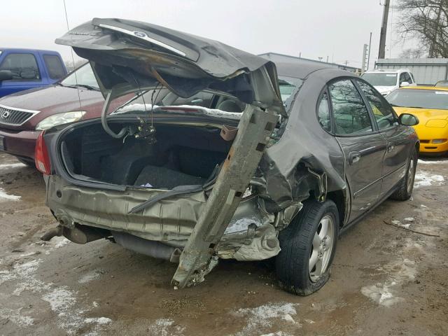 1FAFP55U62A231616 - 2002 FORD TAURUS SES GRAY photo 4