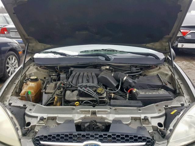 1FAFP55U62A231616 - 2002 FORD TAURUS SES GRAY photo 7