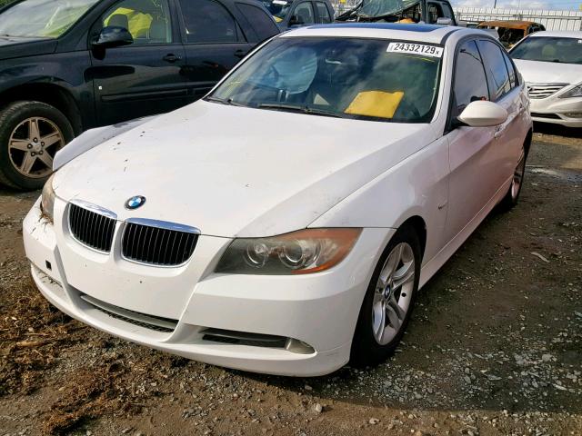 WBAVC53538FZ83893 - 2008 BMW 328 I SULE WHITE photo 2