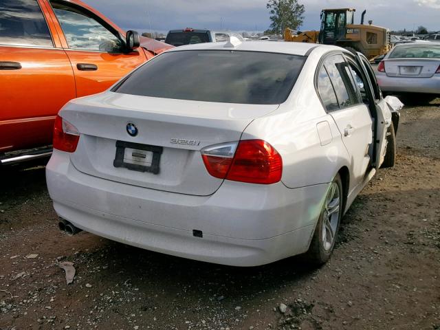 WBAVC53538FZ83893 - 2008 BMW 328 I SULE WHITE photo 4