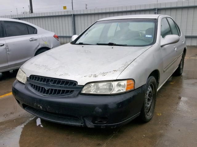 1N4DL01D1YC244444 - 2000 NISSAN ALTIMA XE SILVER photo 2